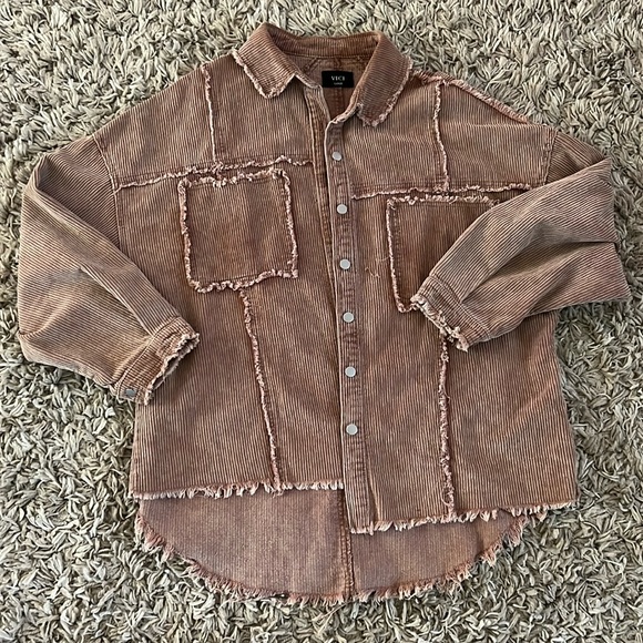 Vici Jackets & Blazers - Vici oversized corduroy shacket